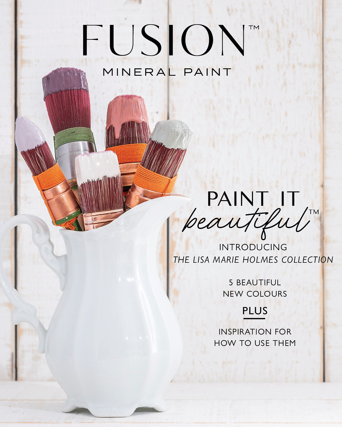 Introducing the NEW Lisa Marie Holmes Color Collection from Fusion Mineral Paint. #thetreasuredhome #fusionmineralpaint #lisamarieholmes #bestfurniturepaint #onlinepaintshop